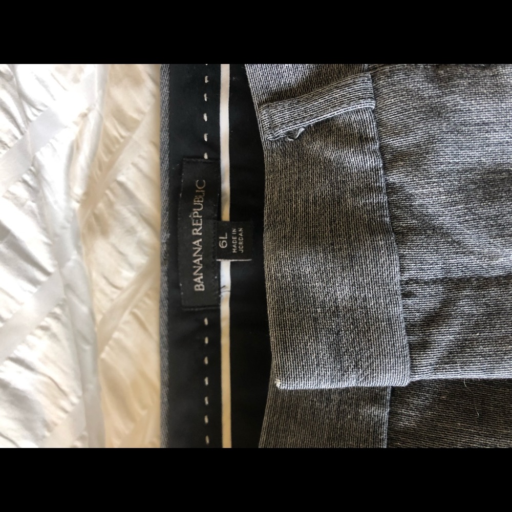 Banana republic 6L 6 long Sloan trouser pant